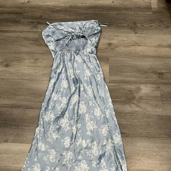 Altar'd State Light Blue Floral Dress - Picture 2 of 5
